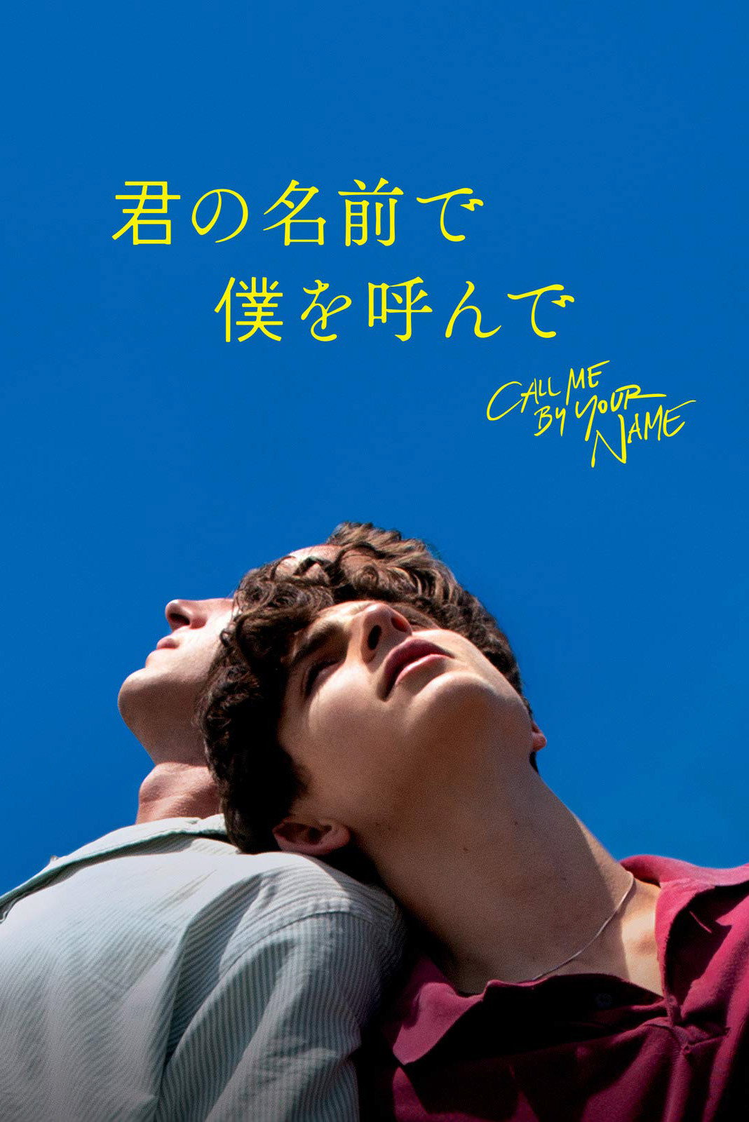 君の名前で僕を呼んでのポスター
